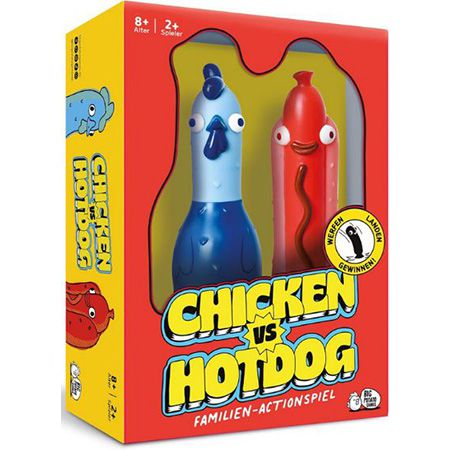 big potato chicken vs hotdog, chaotisches partyspiel für 16,99