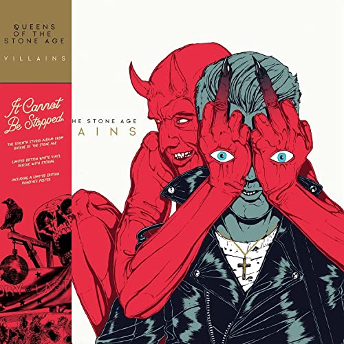 Produktbild: Queens of the Stone Age - Villains LP Vinyl mit Boneface Poster