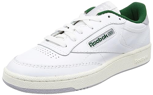 reebok club c 85 sneaker unisex weiß/chalk/dunkelgrün 34 eu