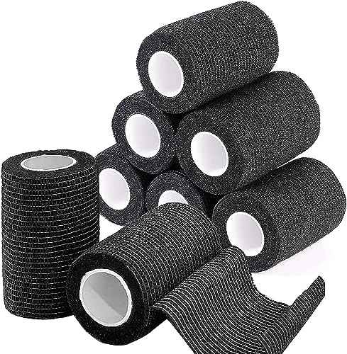 admitry selbstklebender verband 8 rollen 7,5cm x 4,5m elastische fixierbinde