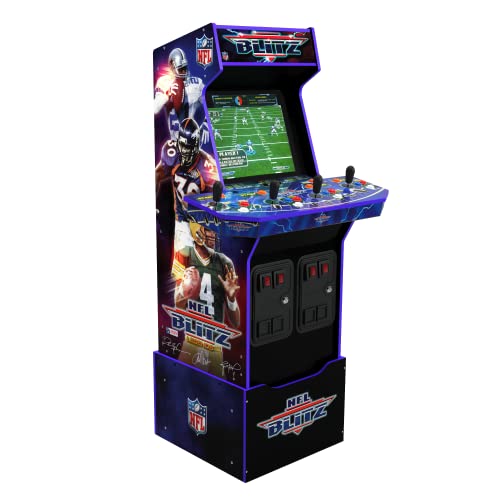 nfl blitz arcade machine für zuhause, retro spielautomat, gaming-tisch