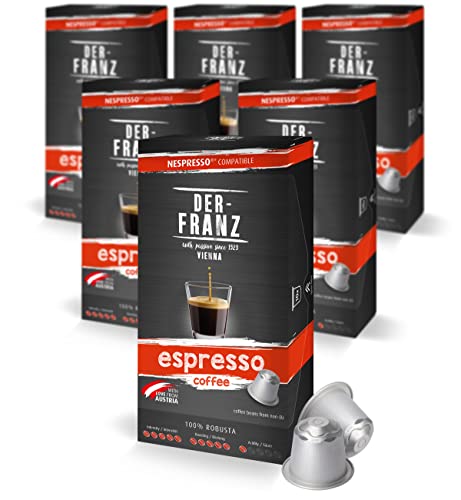 nespresso kompatible kaffee kapseln espresso, 6 packung  10 kapseln