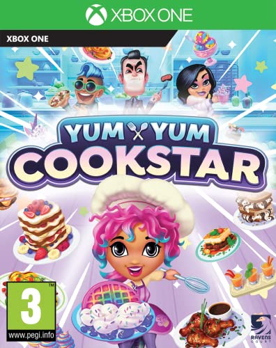 yum yum cookstar für xbox one - spiel für kochen und kulinarische herausforderungen