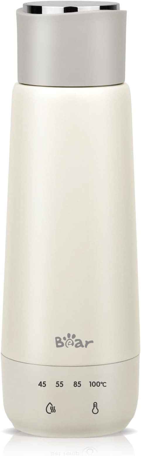 Bear 300ml elektrischer Wasserkocher, 3-in-1 Reise-Heizungsisolierungsbecher