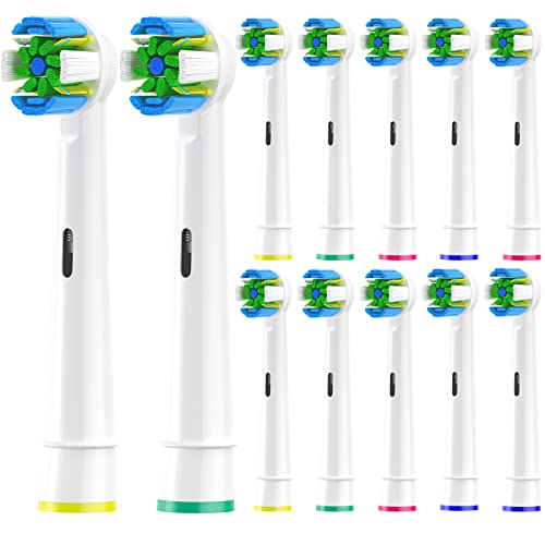 wens aufsteckbürsten kompatibel mit oral b elektrischer zahnbürste 12er pack