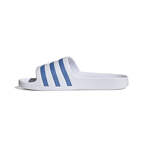 adidas adilette aqua slides damen 38 eu cloud white blue fusion