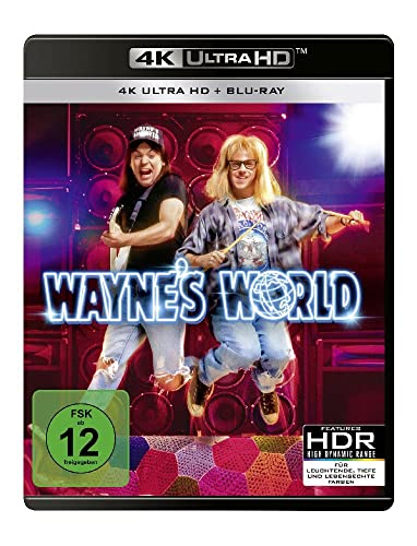 wayne's world 4k blu-ray, film von 1992, imdb 7,0