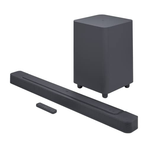 jbl bar 500 5.1 soundbar mit atmos surround sound, schwarz