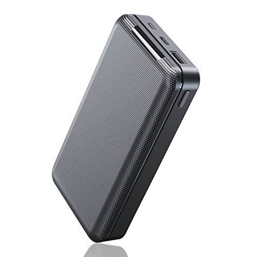 power bank usb c 26800mah, pd 20w fast charge, 2 ausgänge, 2 eingänge