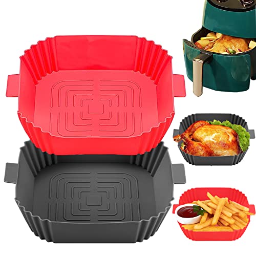 silikon backform für heißluftfritteuse, silikon backpapier, air fryer zubehör