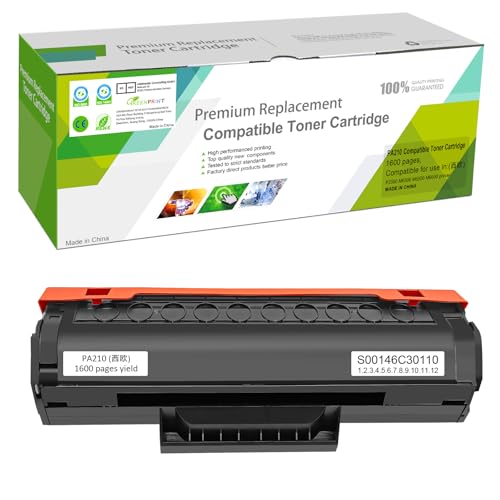 **Tonerpatrone PA-210 Schwarz, kompatibel für P2500W M6500NW M6600NW, 1600 Seiten**