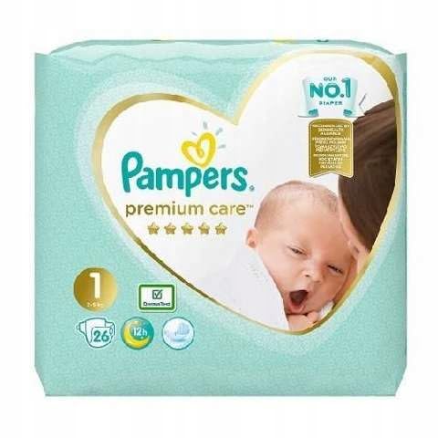 pampers windeln größe 1 (2-5kg), 26 stück, komfort und schutz empfindlicher haut