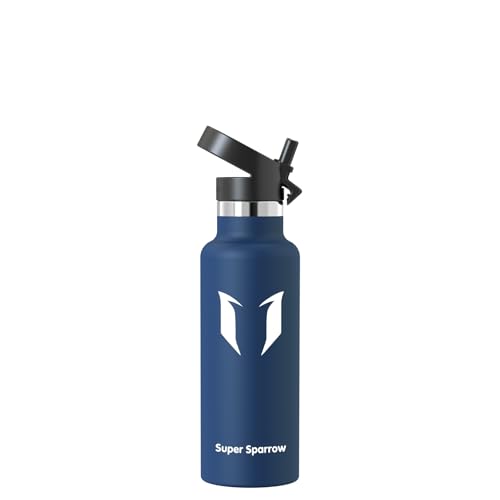 super sparrow edelstahl trinkflasche 350ml 500ml 750ml 1l bpa-frei für sport travel outdoor