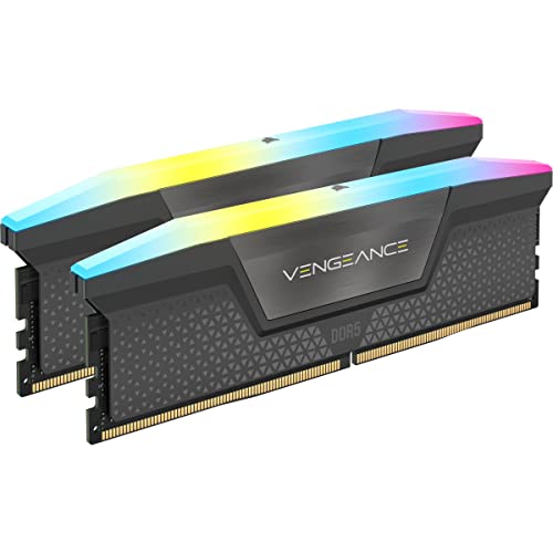 corsair vengeance rgb ddr5 32gb 2x16gb 5600mhz cl36 amd expo intel xmp