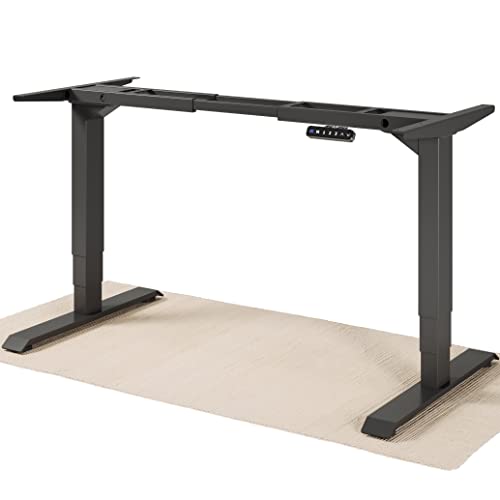 desktronic höhenverstellbarer schreibtisch elektrisch mit dual-motor und touchscreen