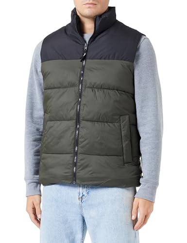 jack & jones bodywarmer jjetoby mit kragen, sportlich und funktional