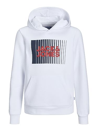 jack & jones logo sweatshirt mit kapuze jjecorp play für kinder