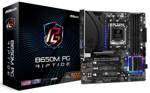 asrock b650m pg riptide mainboard amd am5 m-itx motherboard