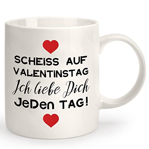 valentinstag tasse geschenk für ihn und sie, 11oz lustige kaffeebecher geschenkidee