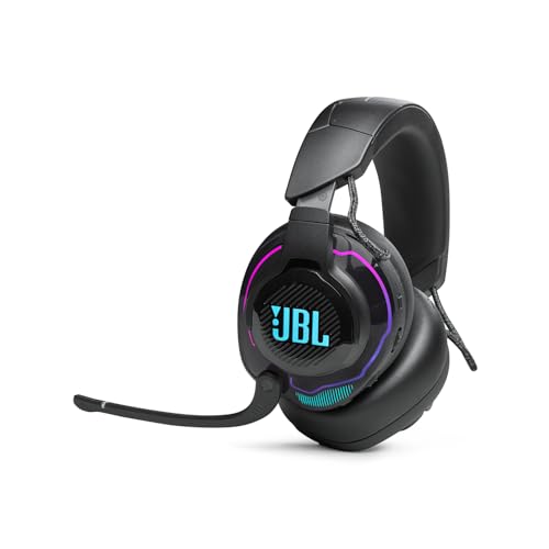 jbl quantum 910 over-ear gaming kopfhörer, schwarz, 40 stunden akkulaufzeit