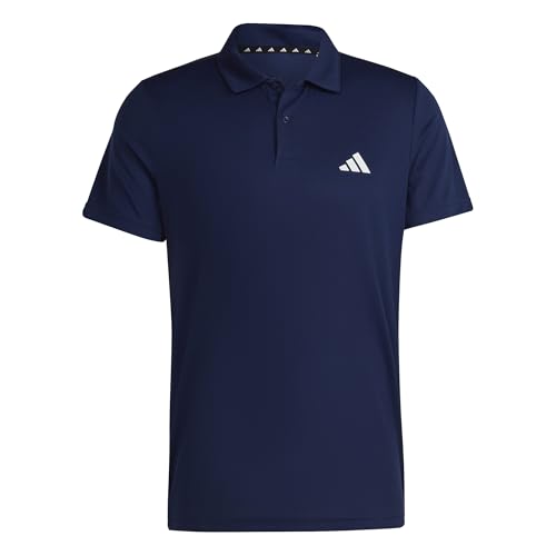 adidas training polo shirt herren, dunkelblau/weiß, größe s