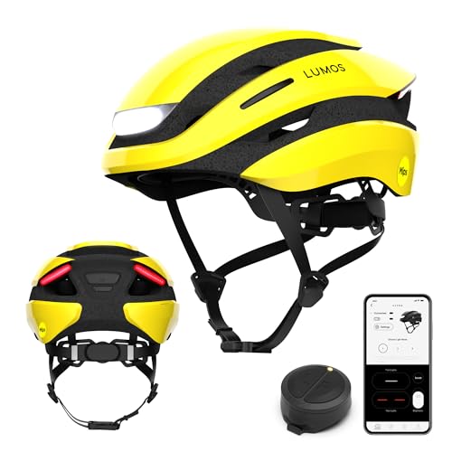 lumos ultra smart-helm, fahrradhelm mit licht, blinker, bluetooth, für erwachsene