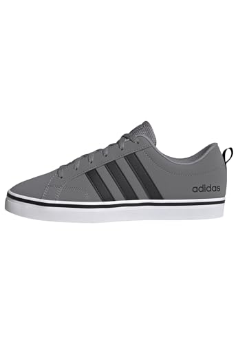 adidas Herren VS Pace 2.0 Schuhe grau schwarz weiß, 44 2/3 EU