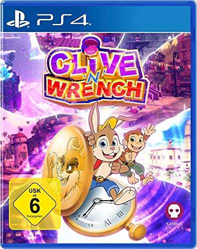 clive 'n' wrench - 3d plattform spiel für playstation 4, einzelspieler