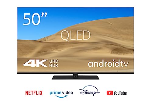 nokia 50 zoll qled 4k uhd fernseher smart android tv wlan hdr triple tuner 2022