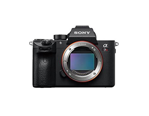 sony alpha 7r iii, spiegellose kamera mit bildstabilisierung, schwarz