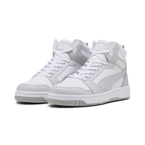 puma sneaker unisex rebound v6, weiß aschgrau, 41 eu