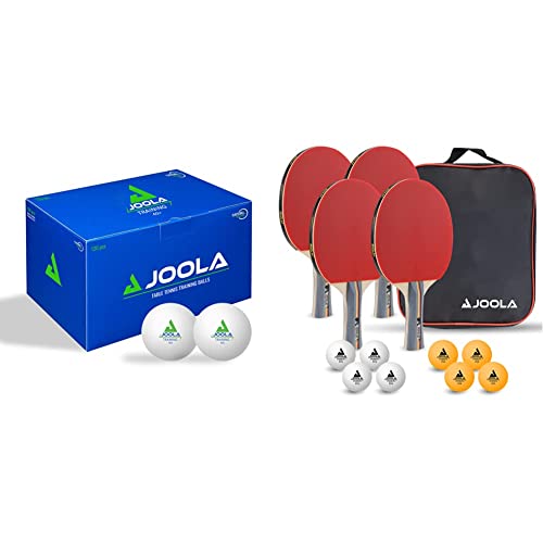 JOOLA 44230 Tischtennisbälle 40+ 120er Karton, Weiss, Unisex, Erwachsene