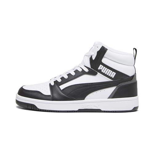 puma rebound v6 sneaker unisex weiß schwarz grau 44 eu