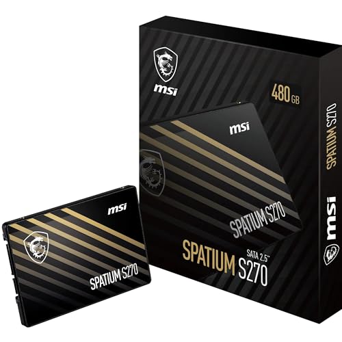 msi spatium s270 480gb 2.5 zoll sata ssd für 24,99 euro amazon prime