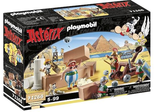 playmobil asterix numerobis, schlacht um den palast set