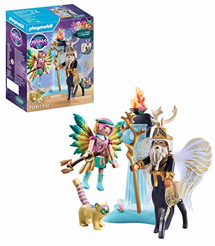 playmobil adventures of ayuma 71235 abjatus mit knight fairy hildi, spielzeug 7+