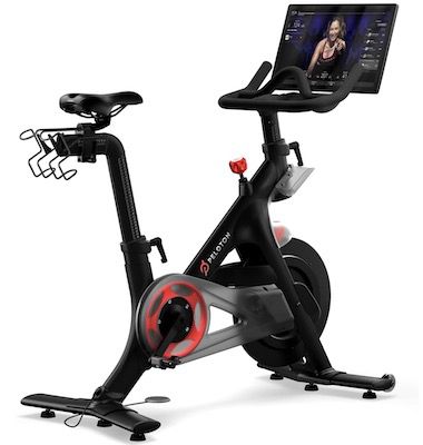 peloton bike indoor heimtrainer 22 zoll hd touchscreen für 1.328,99 euro