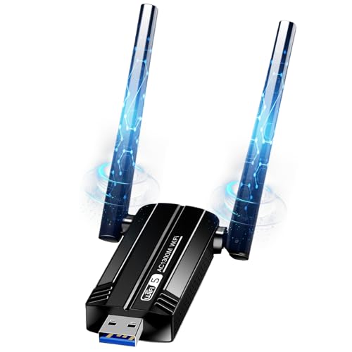 usb wlan stick 1300mbps dual band 2.4ghz 5.8ghz kompatibel mit windows und mac