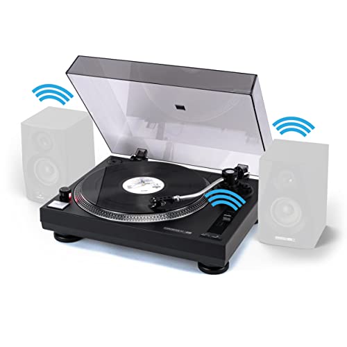 Reloop RT-1 BT Plattenspieler - Bluetooth, Riemenantrieb, Ortofon System, Pitch +/-10%