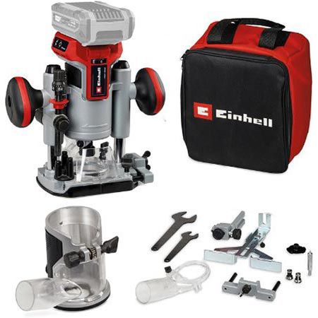 einhell professional akku oberfräsen set tp-ro 18 für 139,99 euro