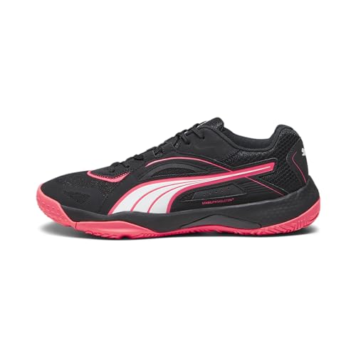 puma solarstrike ii indoor schuhe unisex schwarz feuerorchidee weiß 45 eu