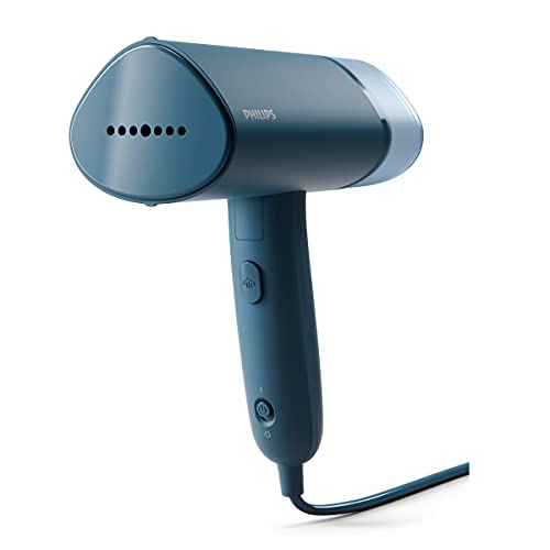 philips dampfglätter 3000 serie tragbar 1000 w faltbar 100 ml tank blau