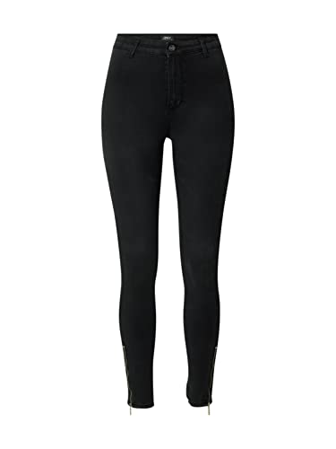 only damen sweater zip clean la pimbox washed black xs 32l