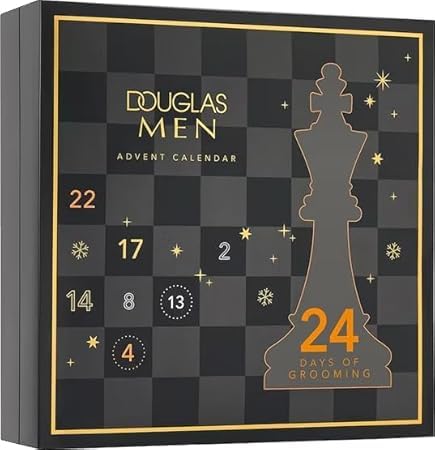adventskalender douglas men für männer mit pflegeprodukten und accessoires