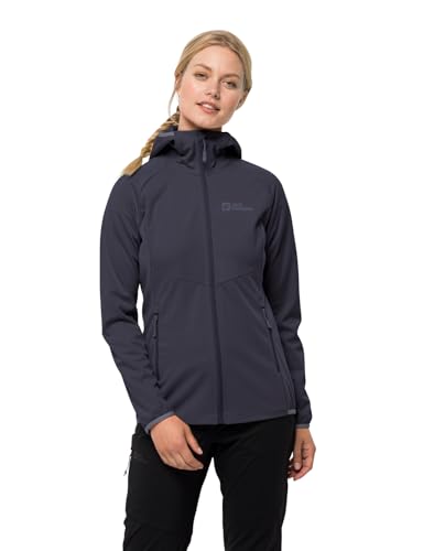 Produktbild: jack wolfskin damen softshelljacke go hike graphite gr. m