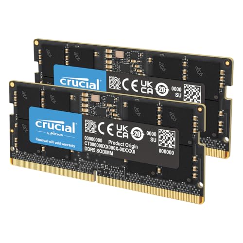 crucial ddr5 so-dimm 32gb (2x16gb) 5600mhz cl46 speicherkit