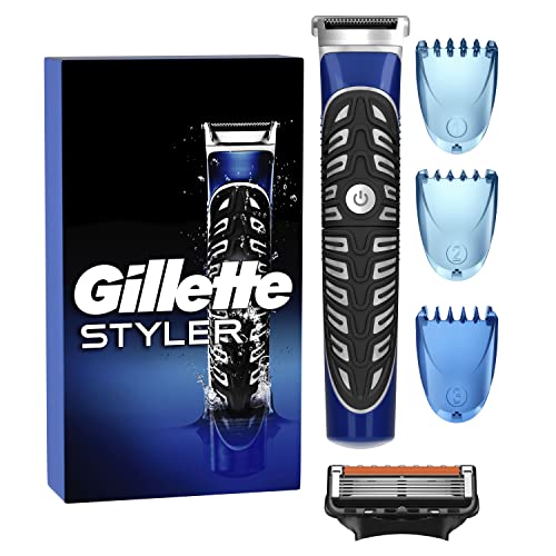 gillette fusion 5 styler mit rasierklinge und 3 kammaufsätzen