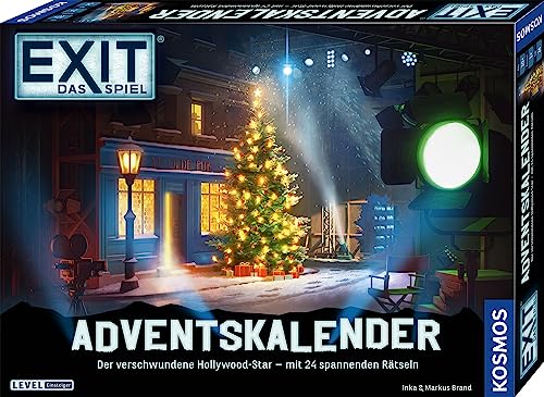 kosmos exit spiel adventskalender verschwundener hollywood-star escape room ab 10 jahre