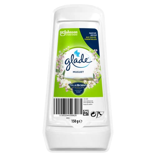 glade lufterfrischer gel muguet 8er pack, raumspray für frischen duft