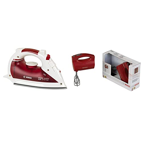 theo klein 6254 bosch bügeleisen und 9574 bosch handmixer für kinder ab 3 jahren